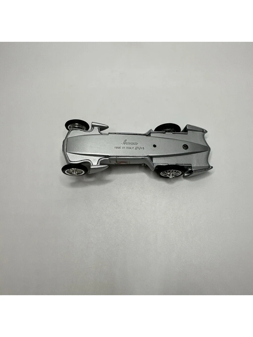Brumm Audi Union - Diecast - 1:43 Scale (Silver Car #3) (Made in Italy)